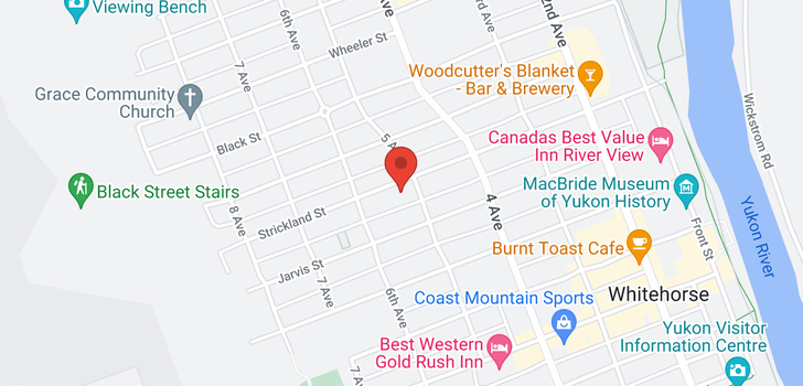 map of 503 STRICKLAND STREET